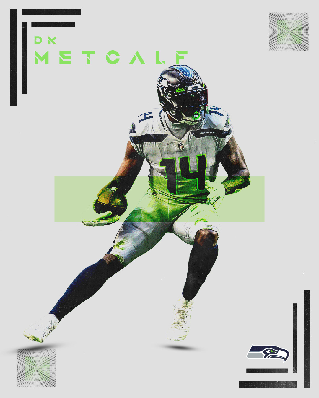 Madison Blandford NFL WR Sports Graphics