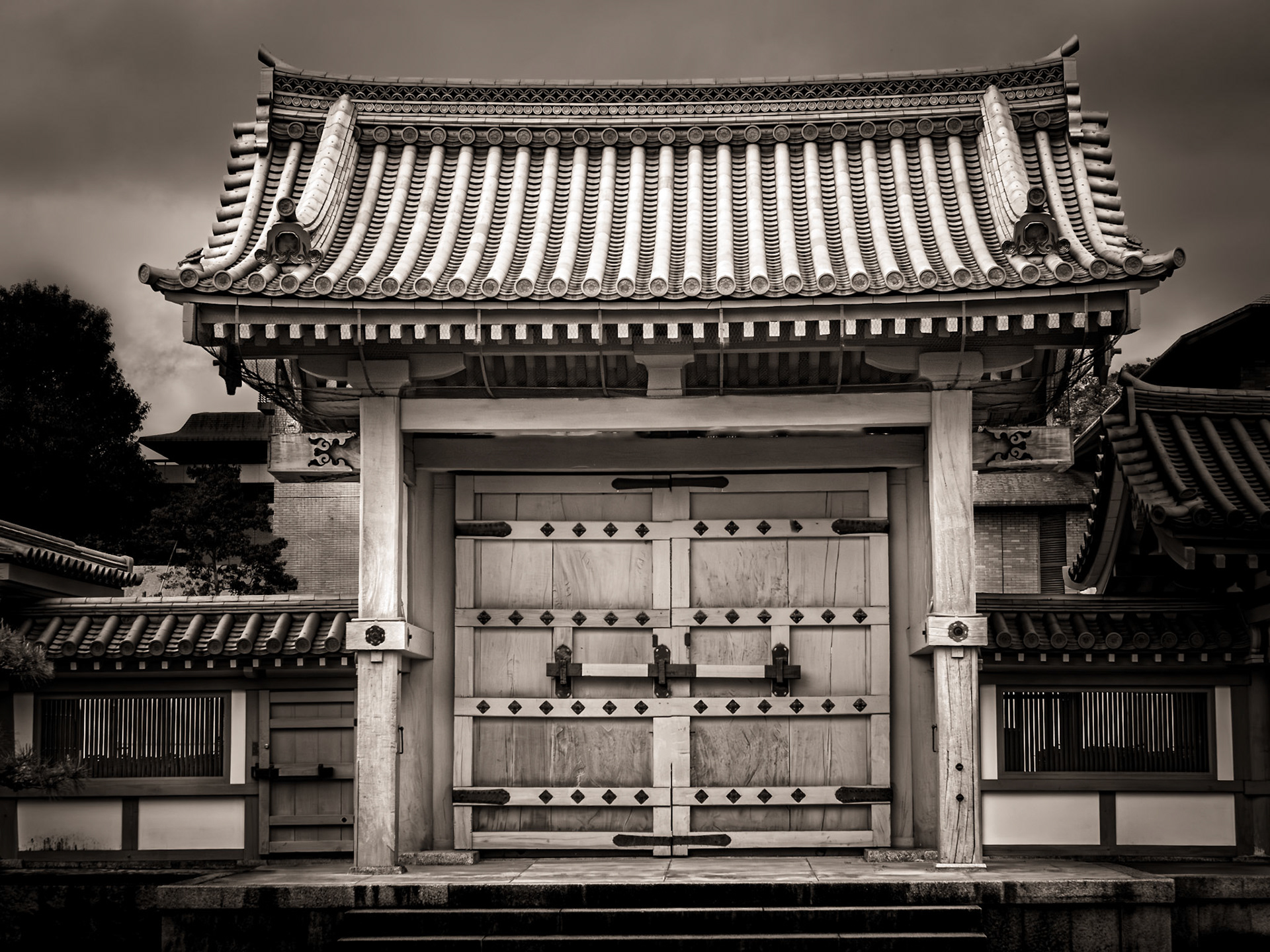 Chishakuin Buddhist Temple, Kyoto Japan