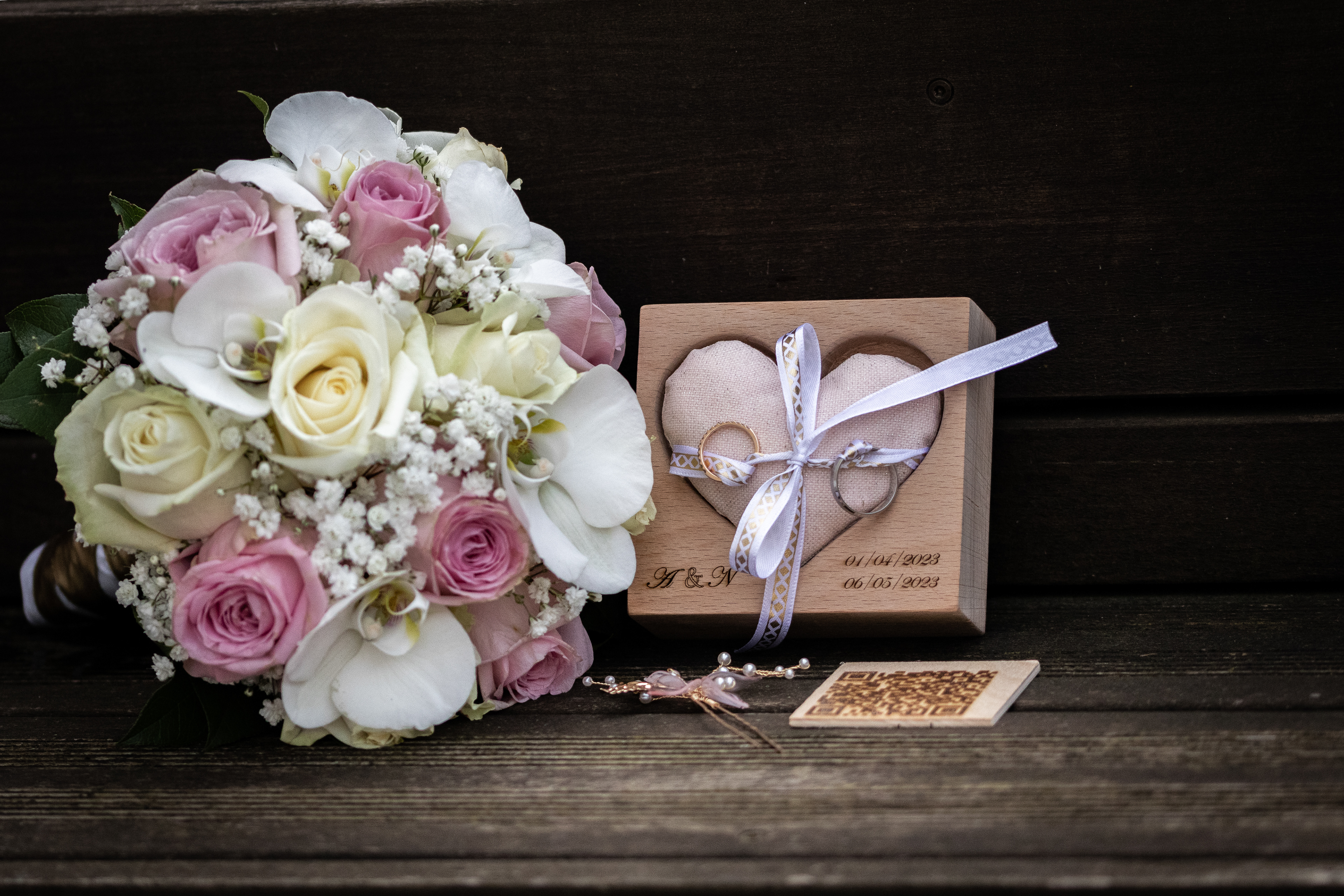 Objets de la mariée