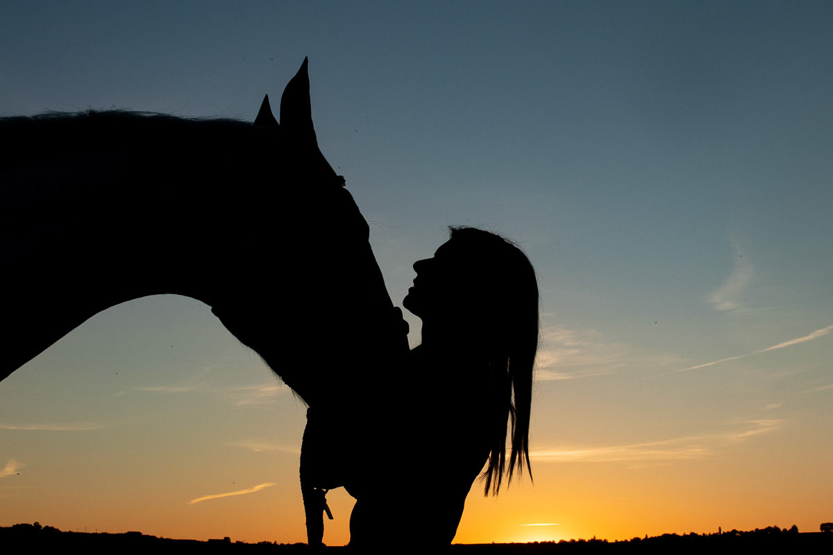 Caroline et Hélico à l'écurie Anstett Juin 2020 Reitwiller Juin 2020