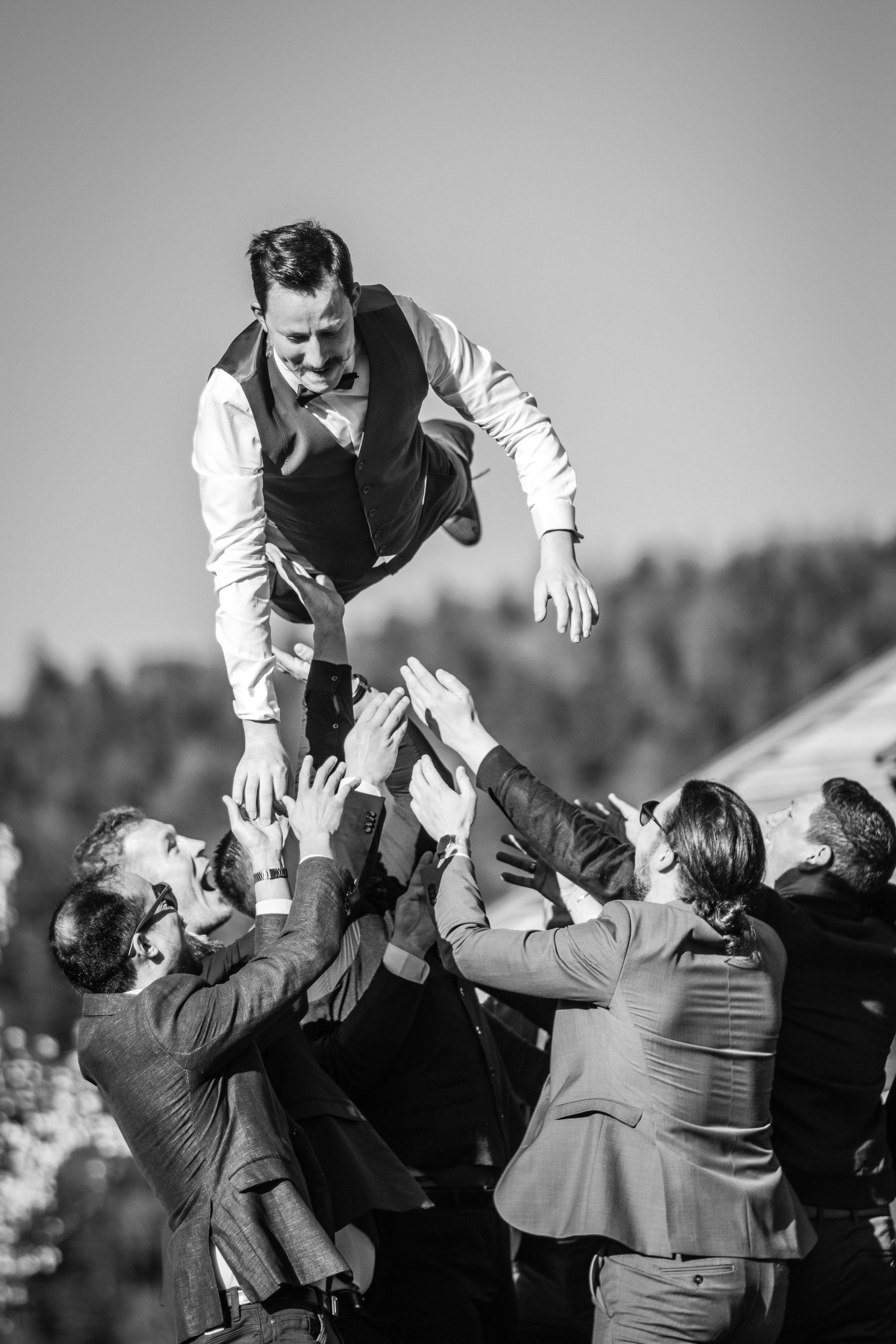 Jeté de marié (et fous rires !)