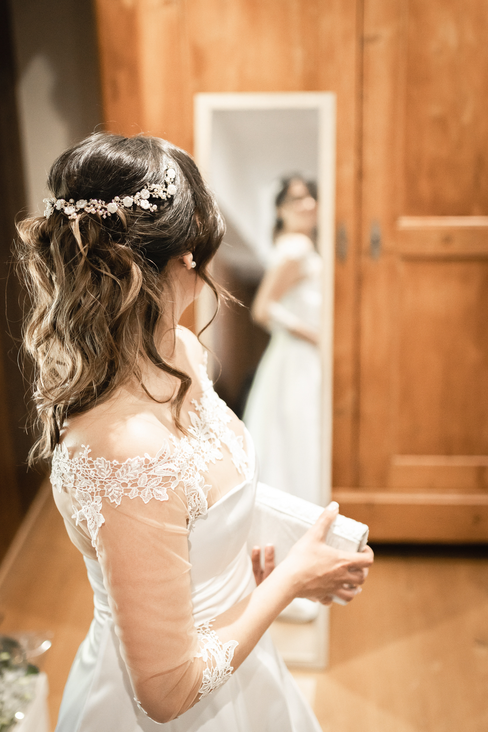 Prépatifs de la mariée