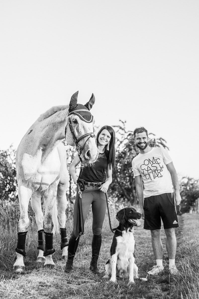 Caroline et Hélico à l'écurie Anstett Juin 2020 Reitwiller Juin 2020