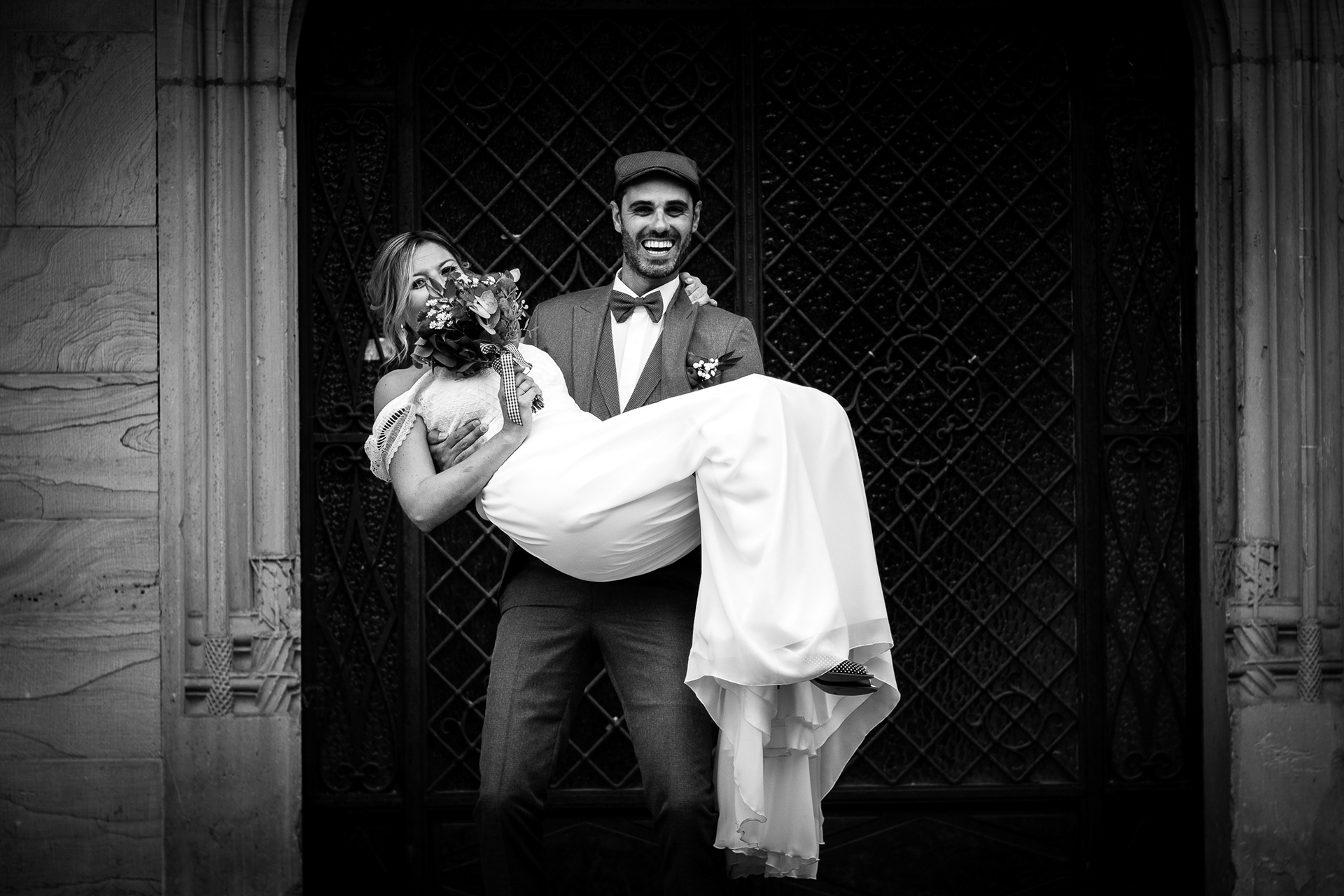 Porté de mariée avant l'heure !