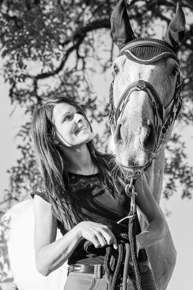 Caroline et Hélico à l'écurie Anstett Juin 2020 Reitwiller Juin 2020