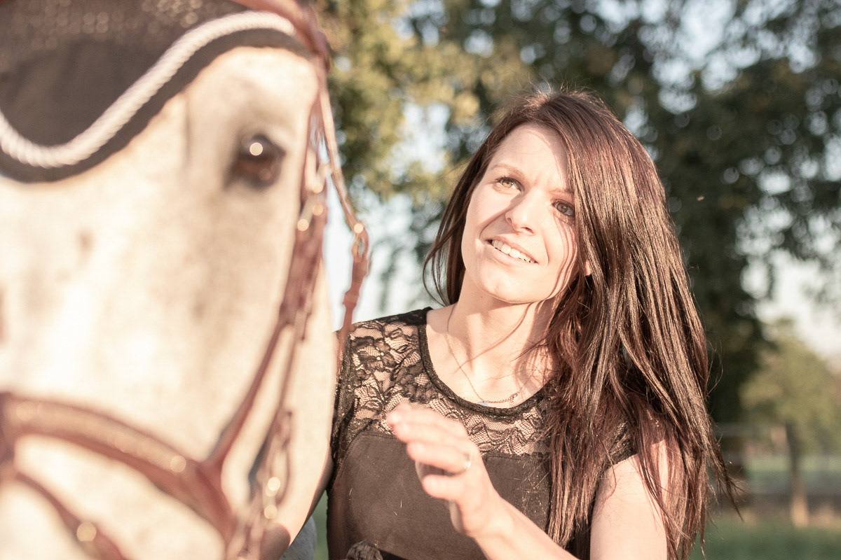 Caroline et Hélico à l'écurie Anstett Juin 2020 Reitwiller Juin 2020