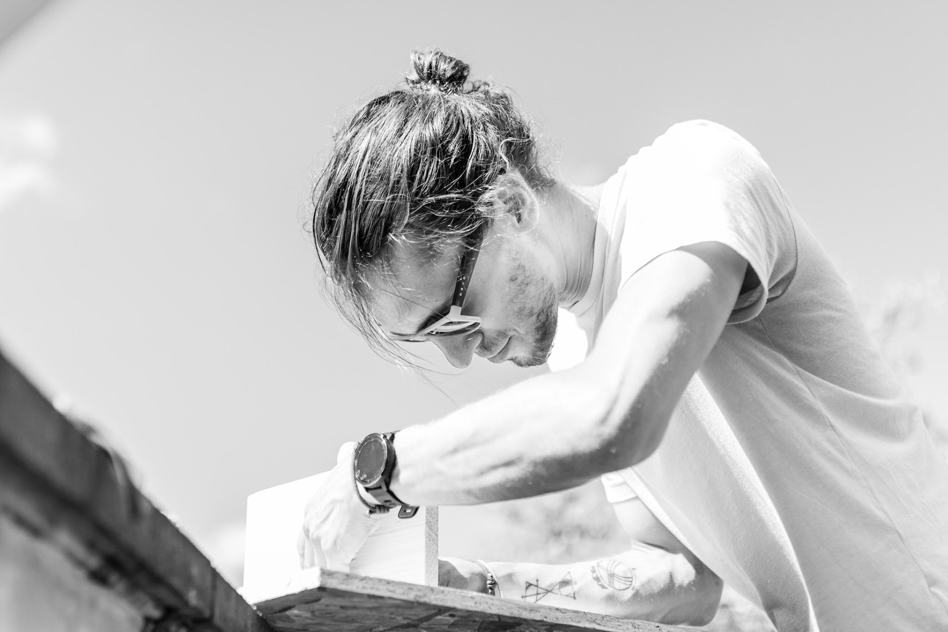 Le beauf' qui bosse