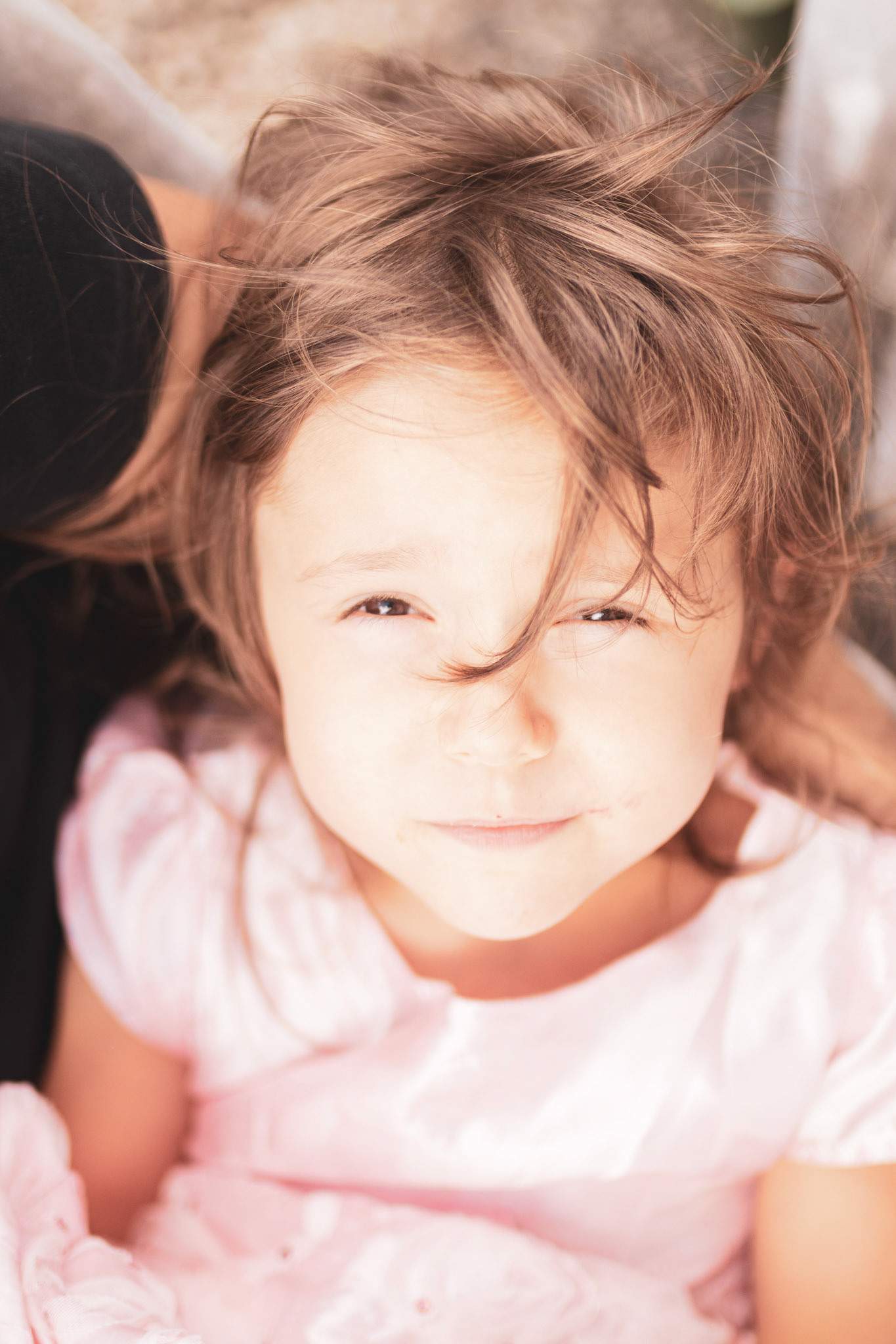 regard fatigué de princesse