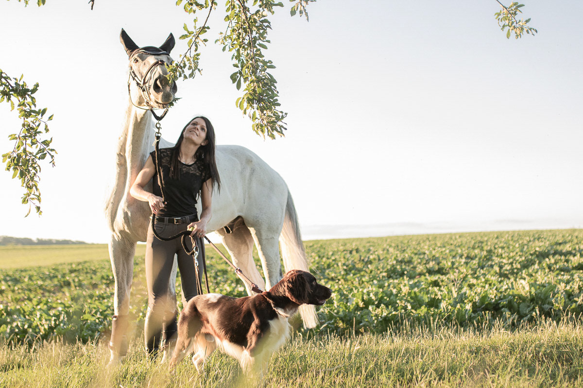 Caroline et Hélico à l'écurie Anstett Juin 2020 Reitwiller Juin 2020