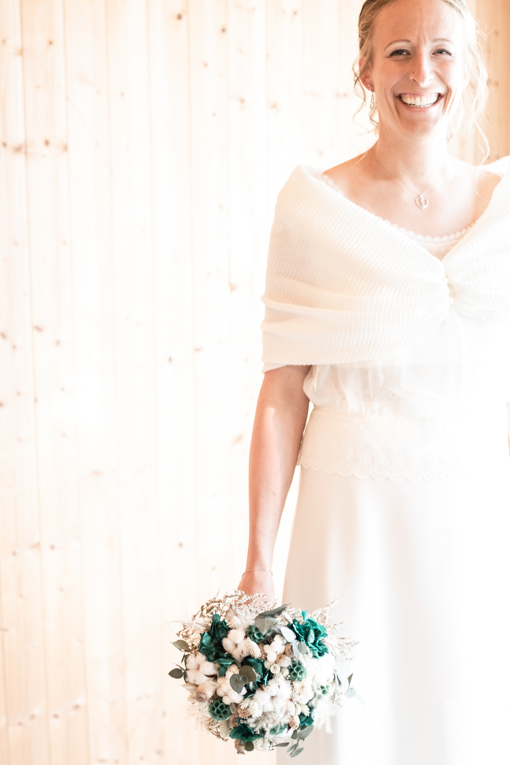 La mariée à l'air prêt aussi :)