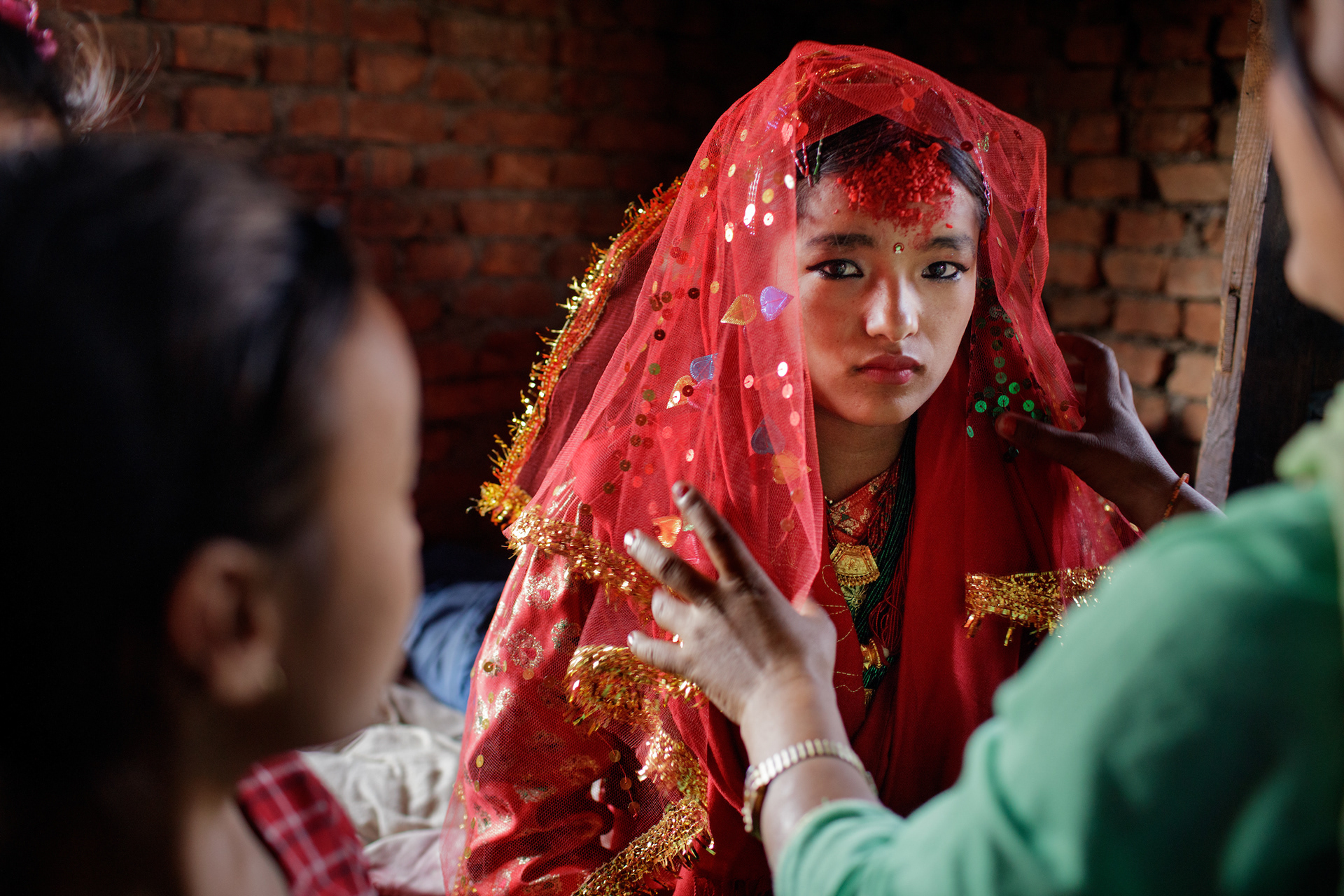 16 year old Anita from Kagati village, just outside Kathmandu Valley, Nepal. Photographed by Stephanie Sinclair