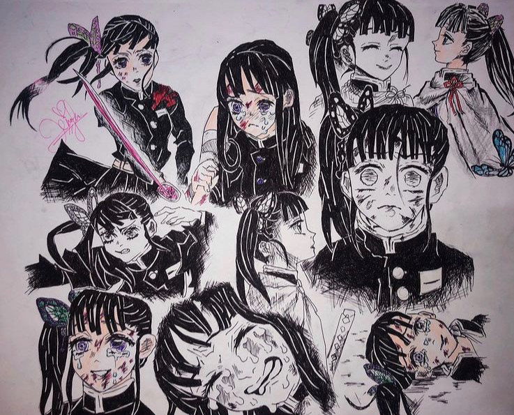 Various Kanao Sketches