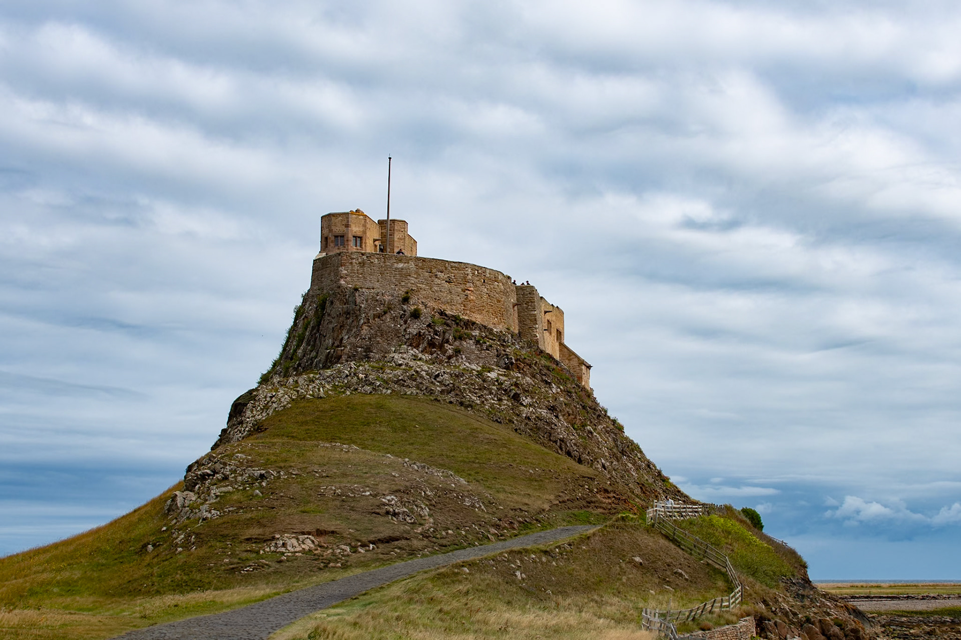 Lindisfarne Castle, Holy Island.