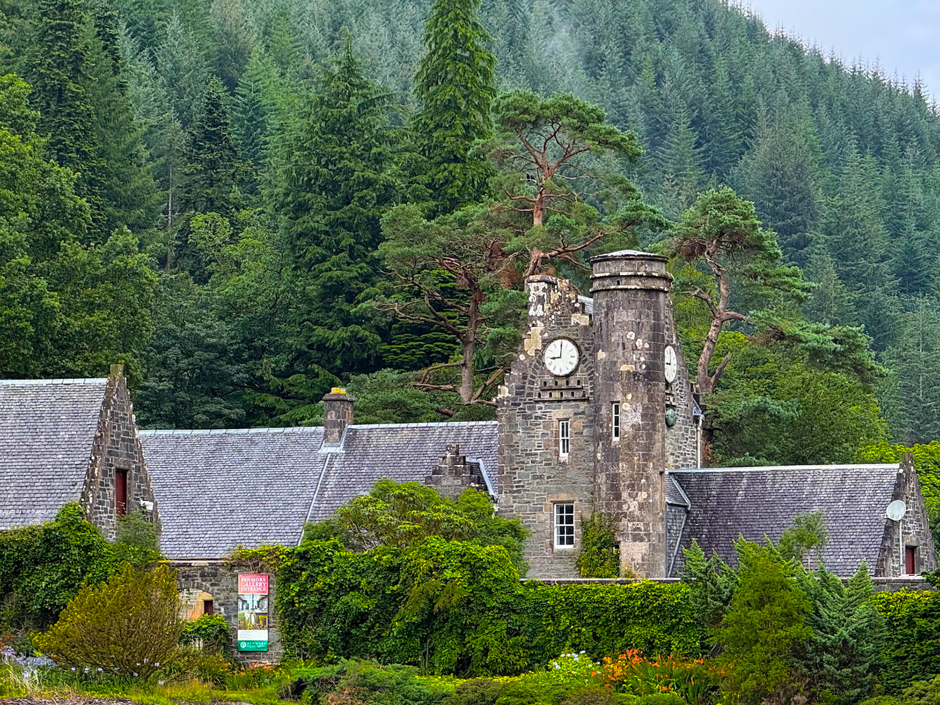 Benmore Botanic Garden.