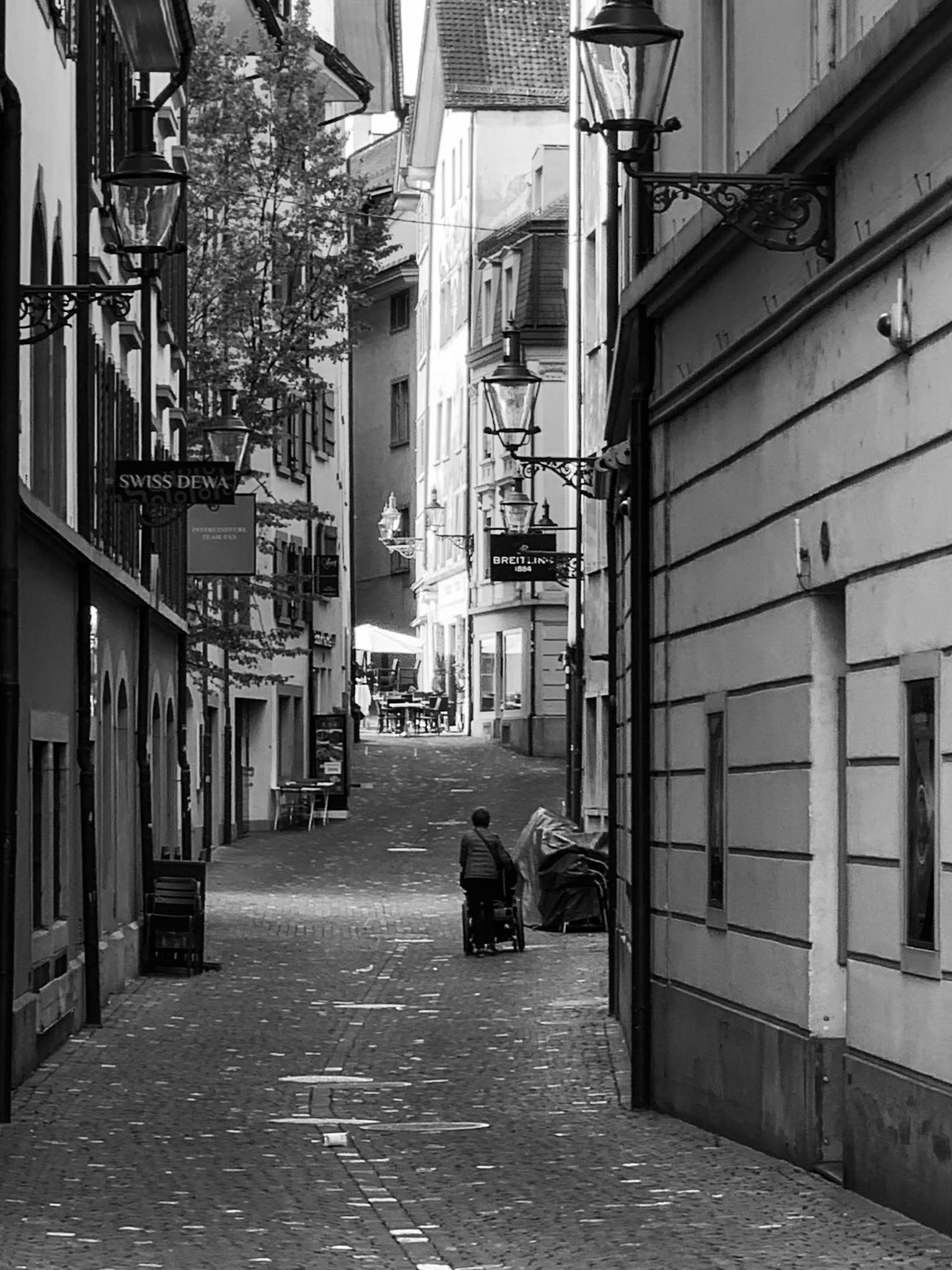Walking around Luzerne.