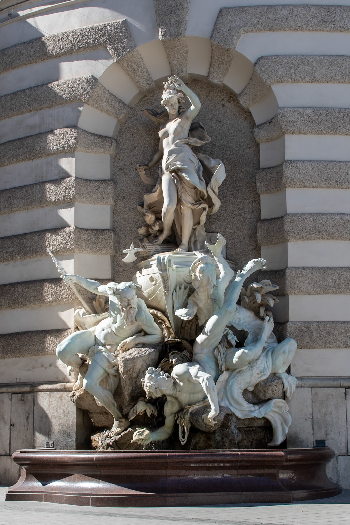 Austria Fountain - Vienna, Austria