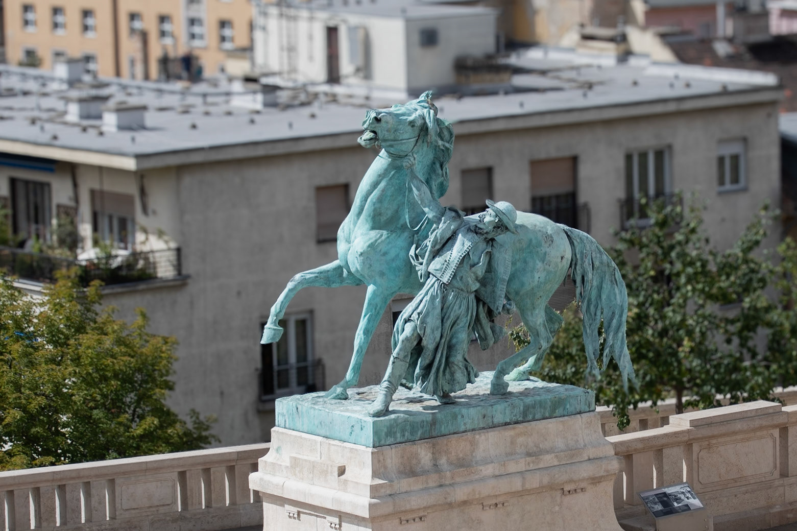Horseherd Statue - Budapest, Hungary