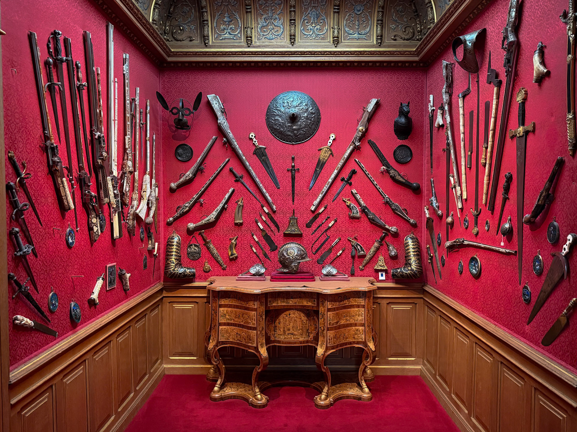 Waddesdon Manor Armoury.