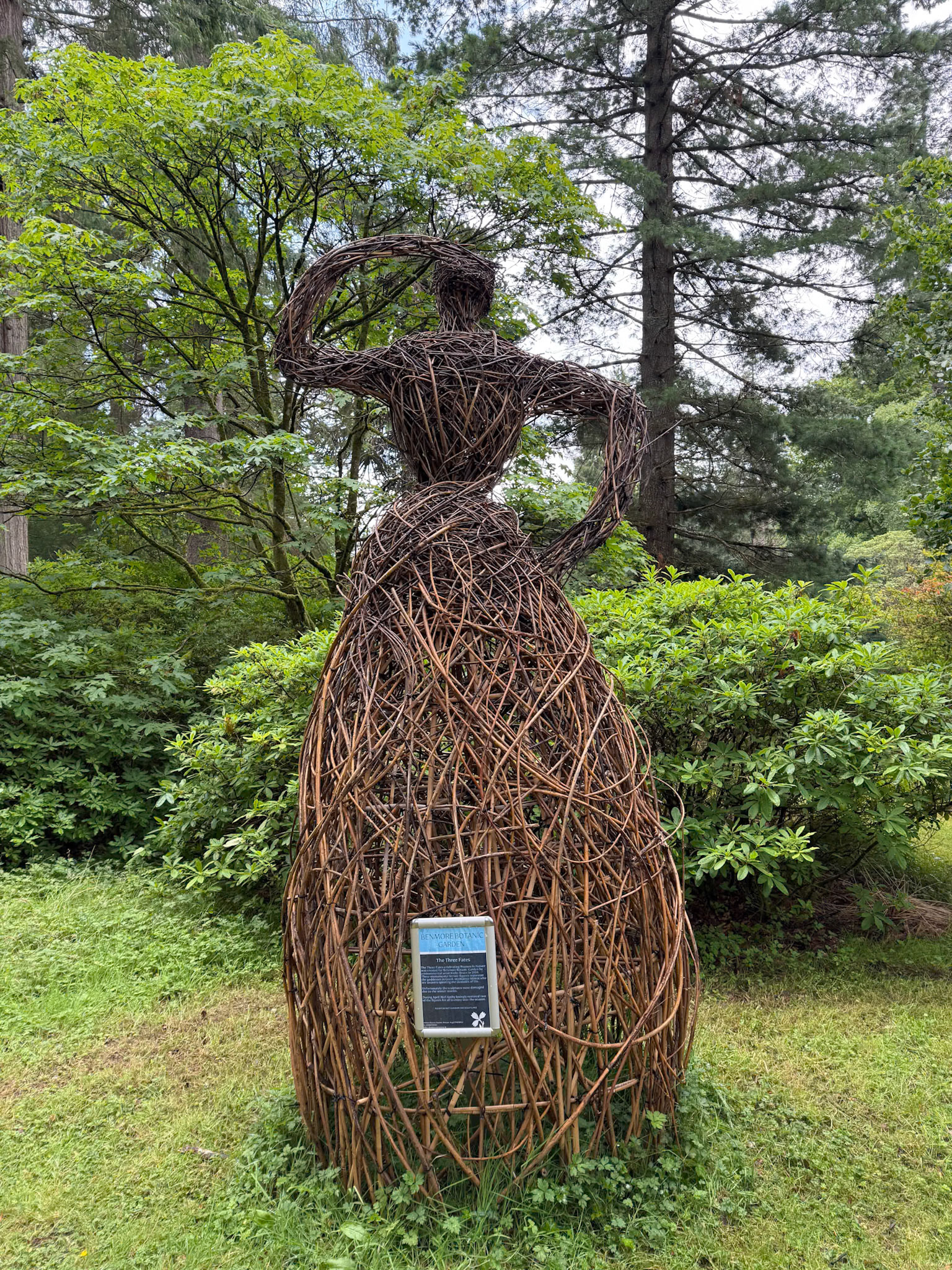 Benmore Botanic Garden.