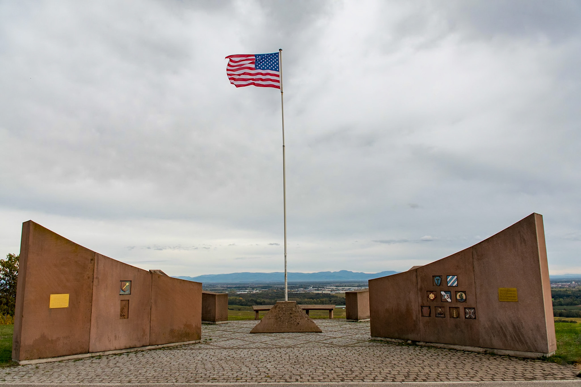 Sites and monuments recognizing the Colmar Pocket battles.