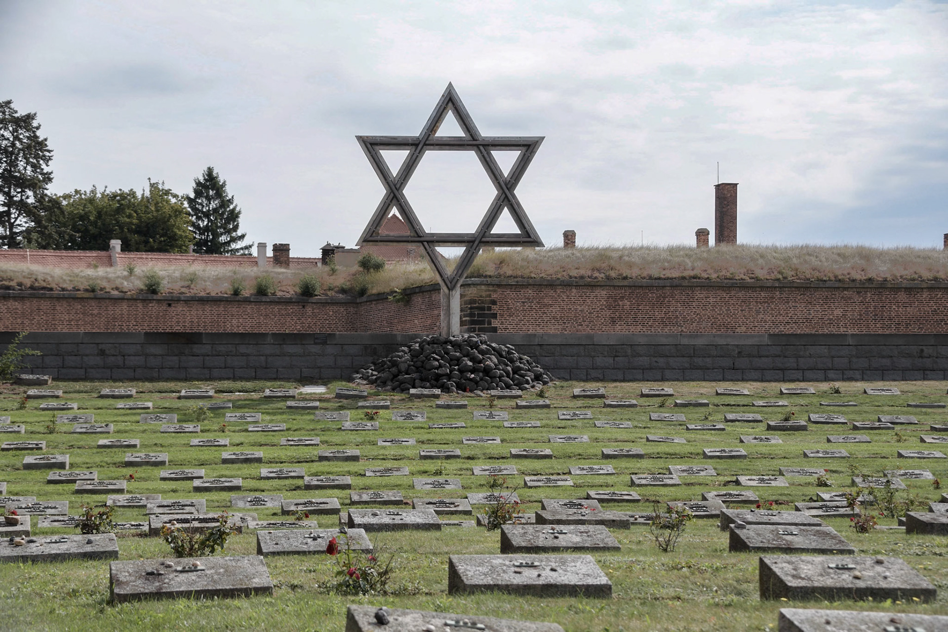 National Cemetery at Terezín Small Fortress - Terezín, Czech Republic