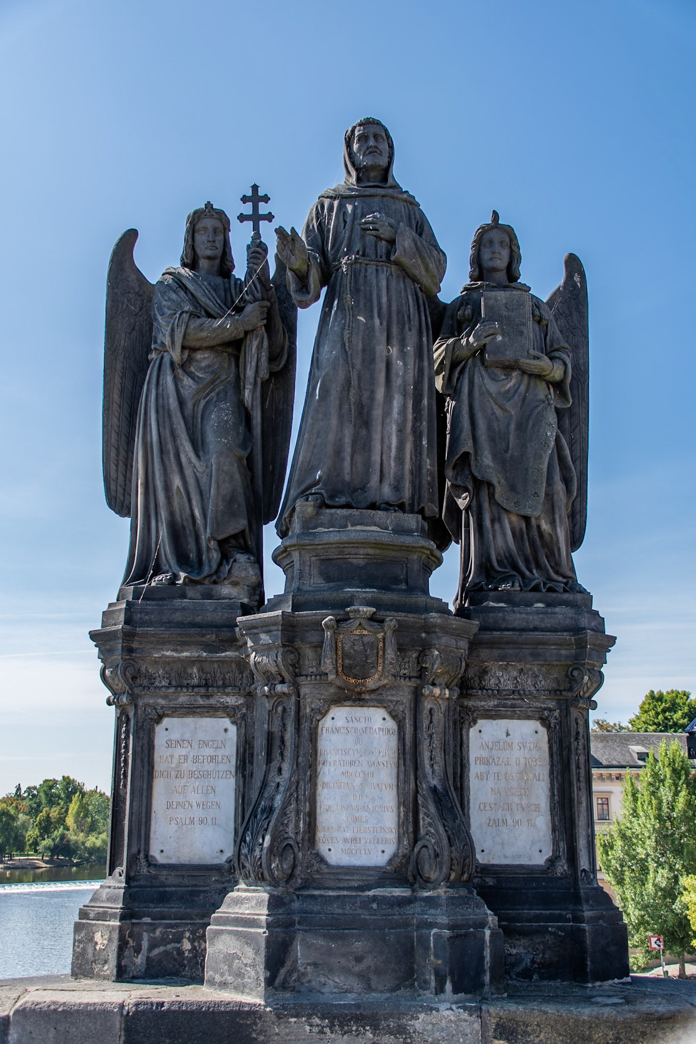 Statue of Saint Francis of Assisi - Prague, Czech Republic