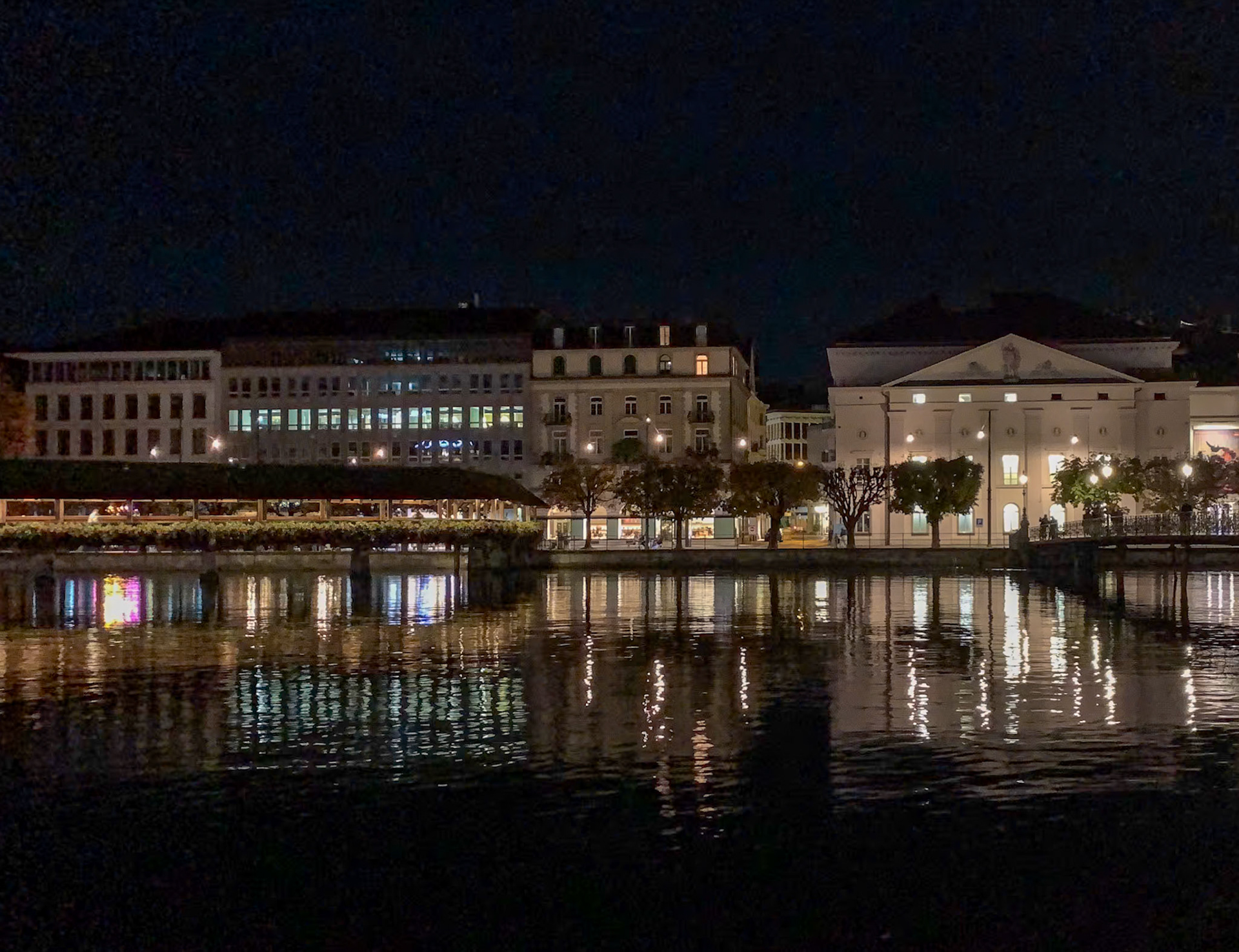 Walking around Luzerne.