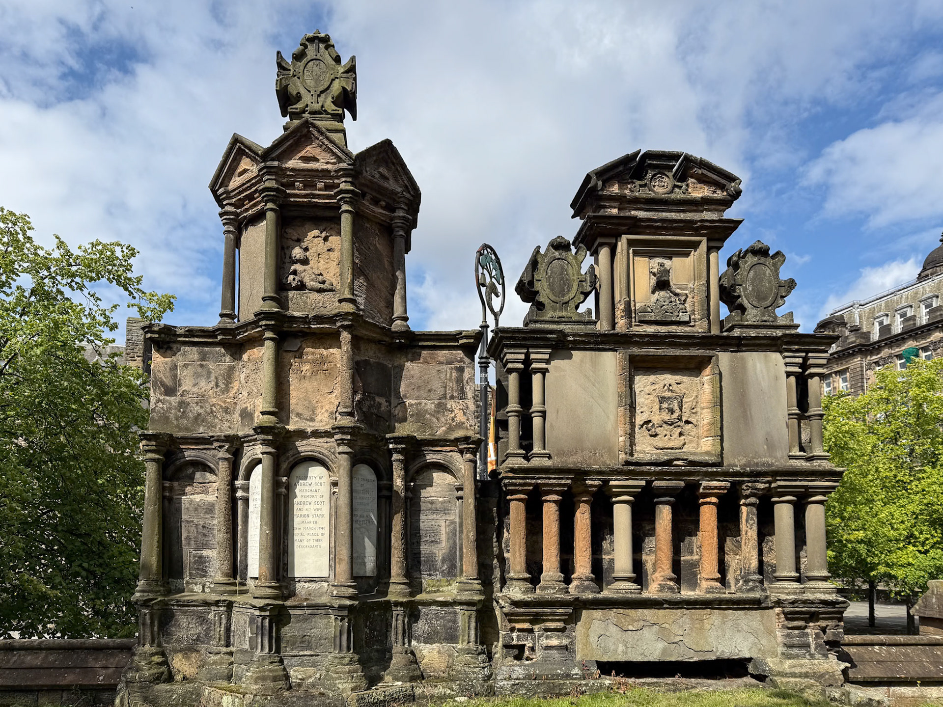 Glasgow Necropolis.