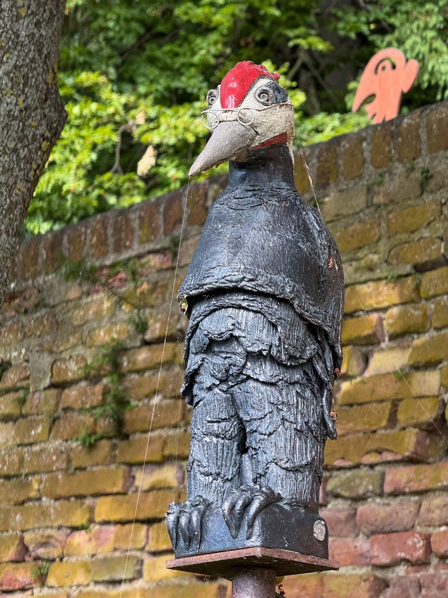 Woodpecker Sculpture - Melk, Lower Austria, Austria