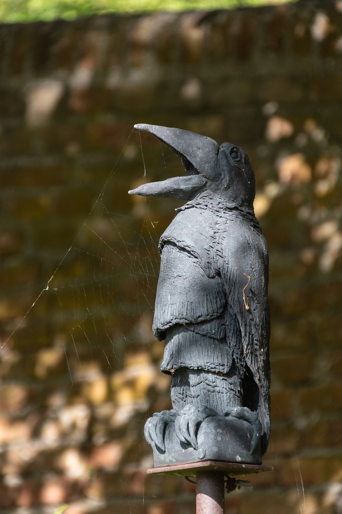 Raven Statue - St. Pölten, Lower Austria, Austria