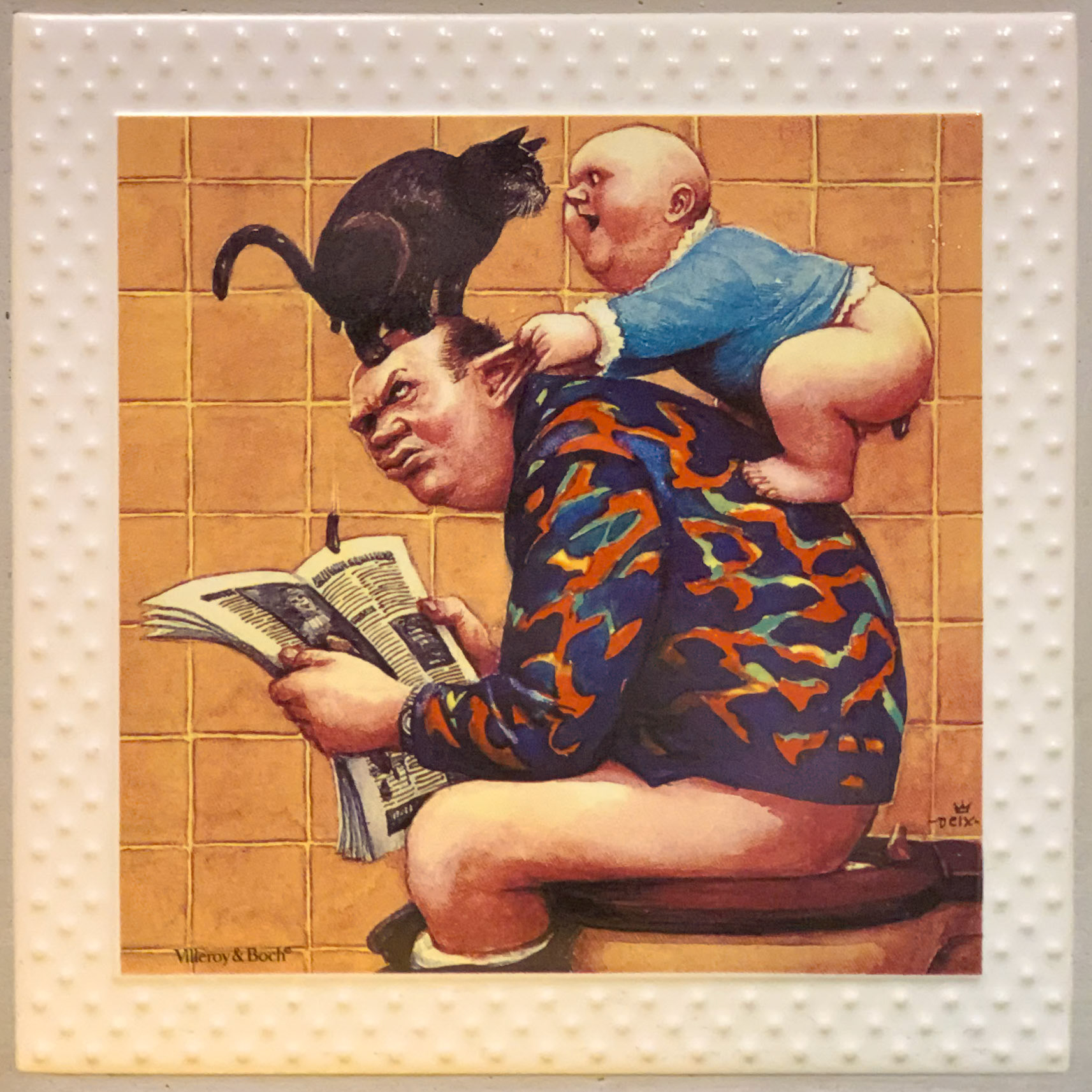 Bathroom Tiles in Rudesheim Restaurant