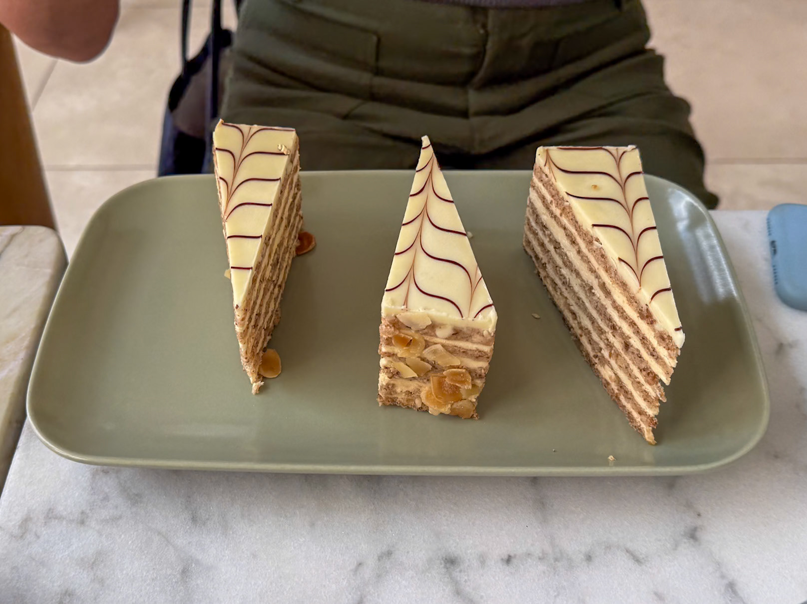 Esterhazy cake - Budapest, Hungary