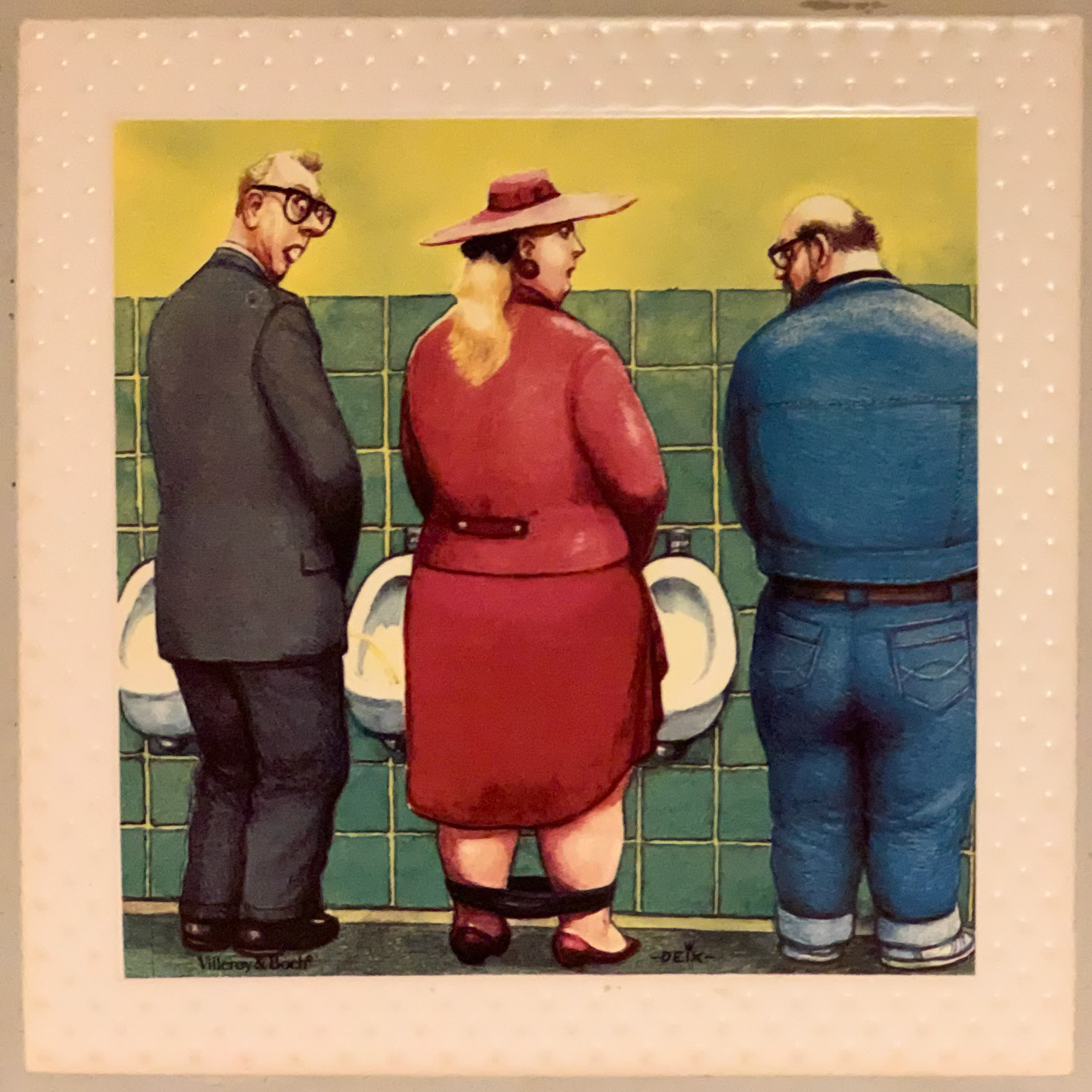 Bathroom Tiles in Rudesheim Restaurant