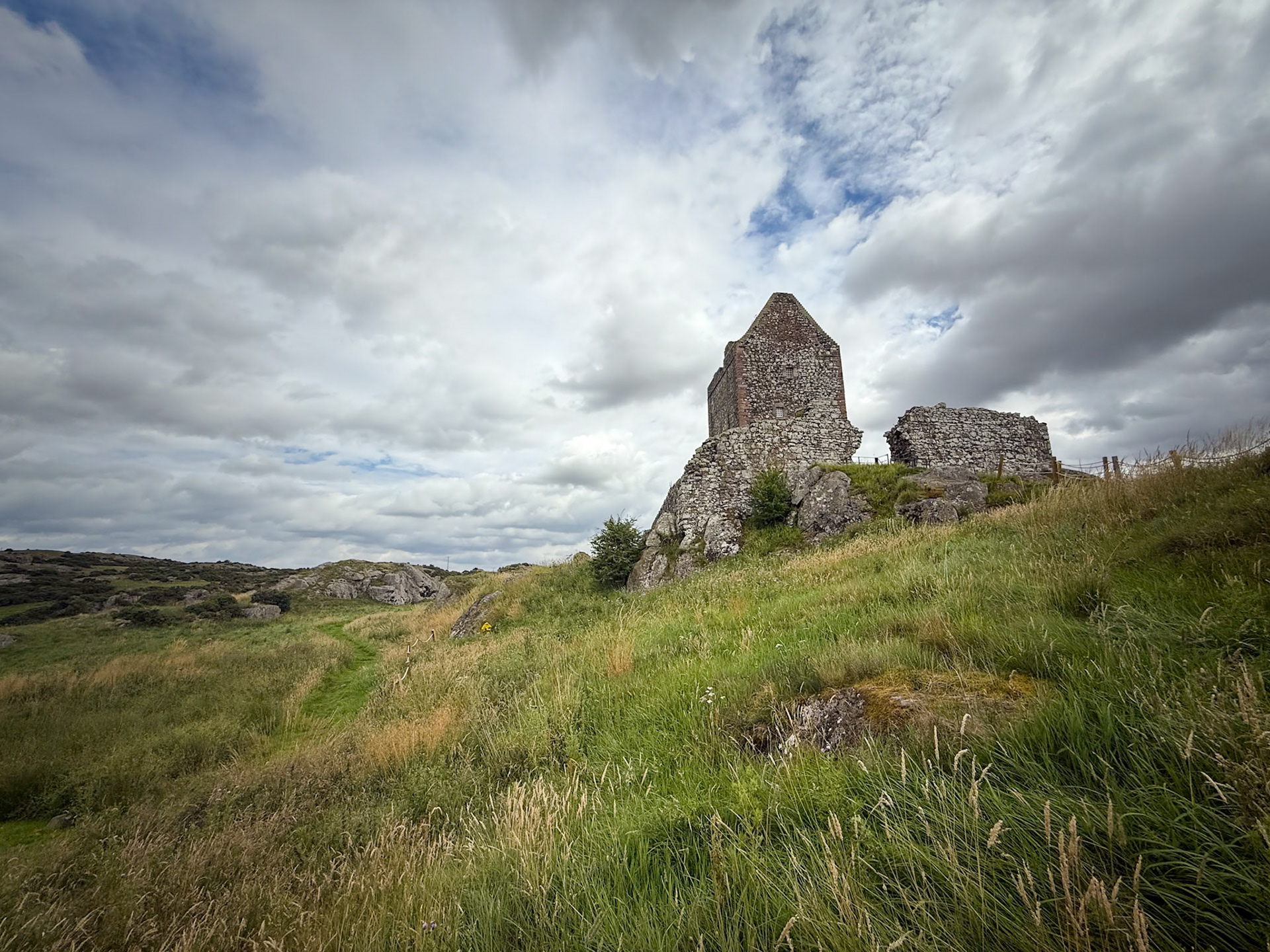 Smailholm Tower, Roxburghshire.