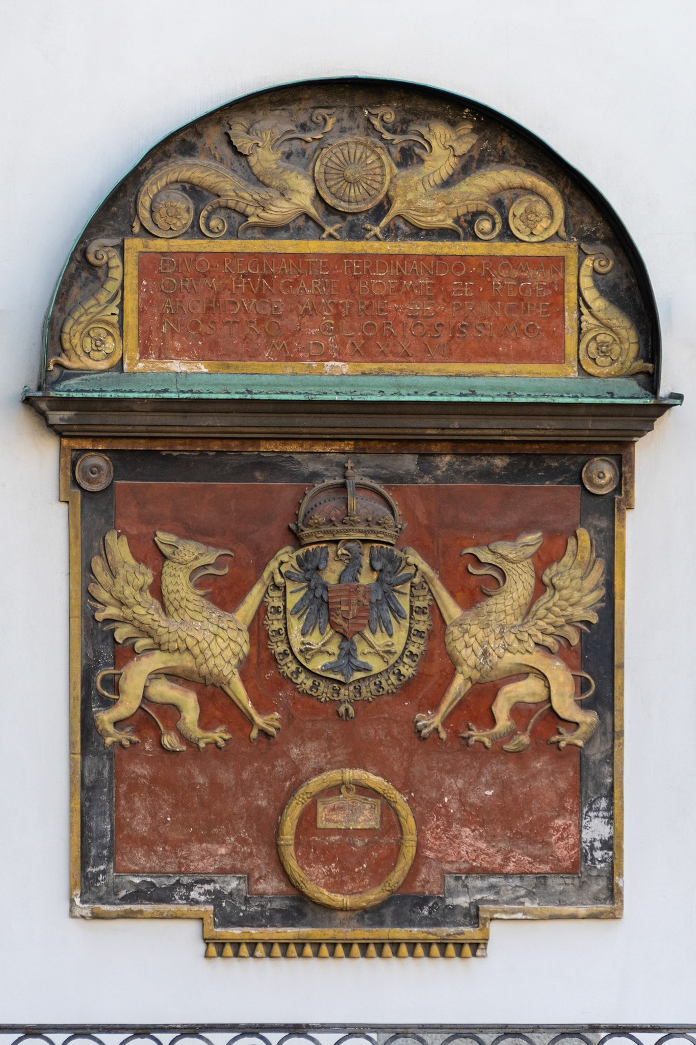 Ferdinand I Memorial Tablet - Vienna, Austria