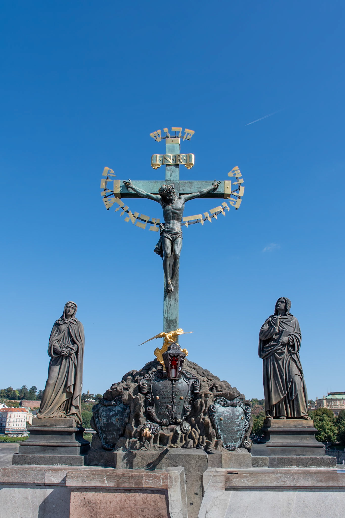 Statue of the Crucifixion and Calvary - Prague, Czech Republic
