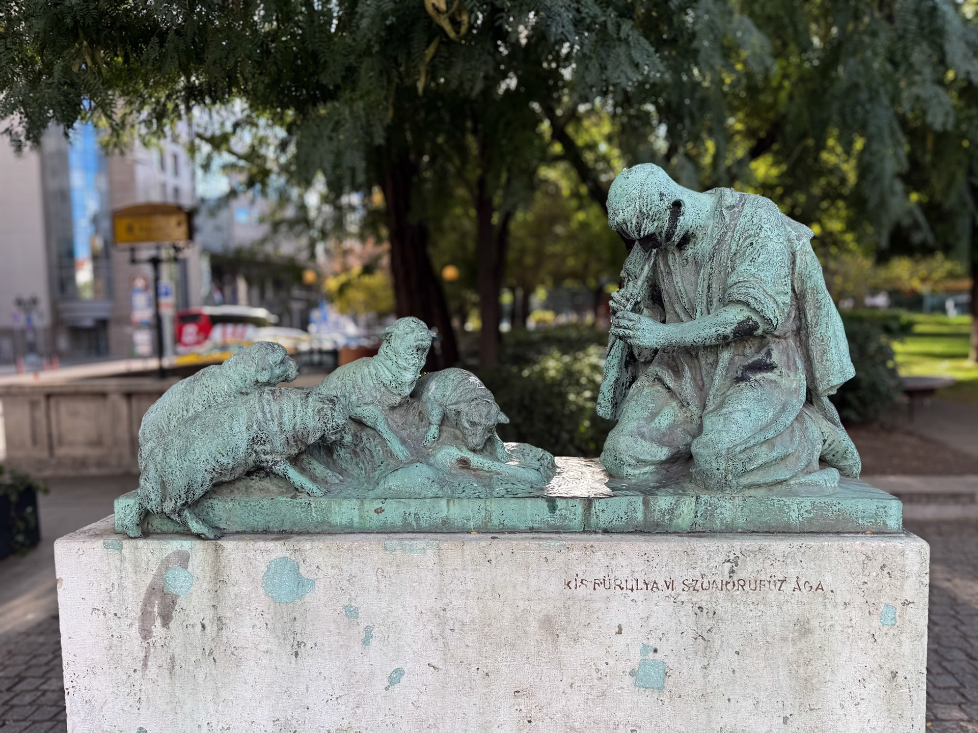 Little Piper Statue - Budapest, Hungary