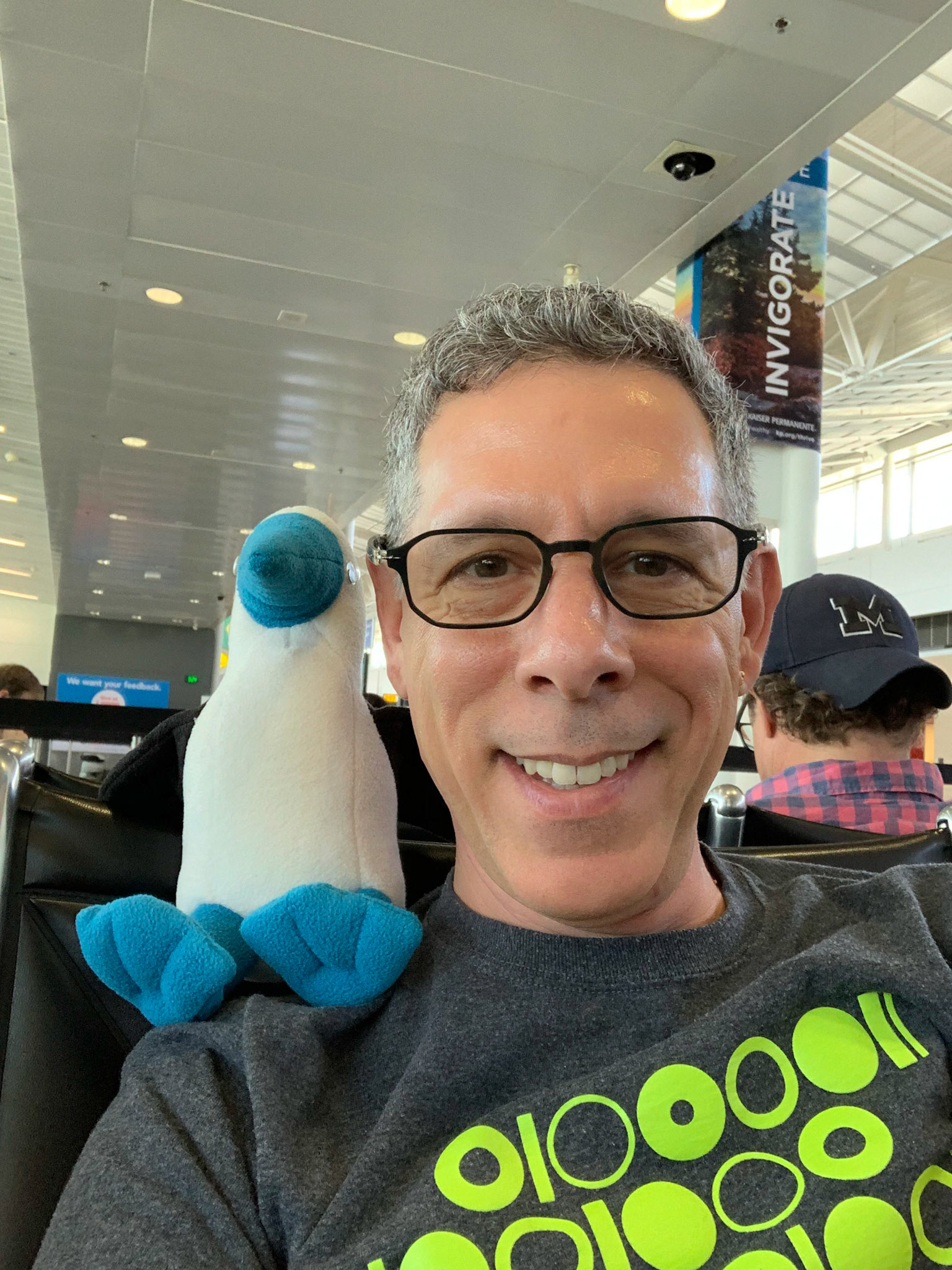 We’re ready to fly out to London to start our adventure.