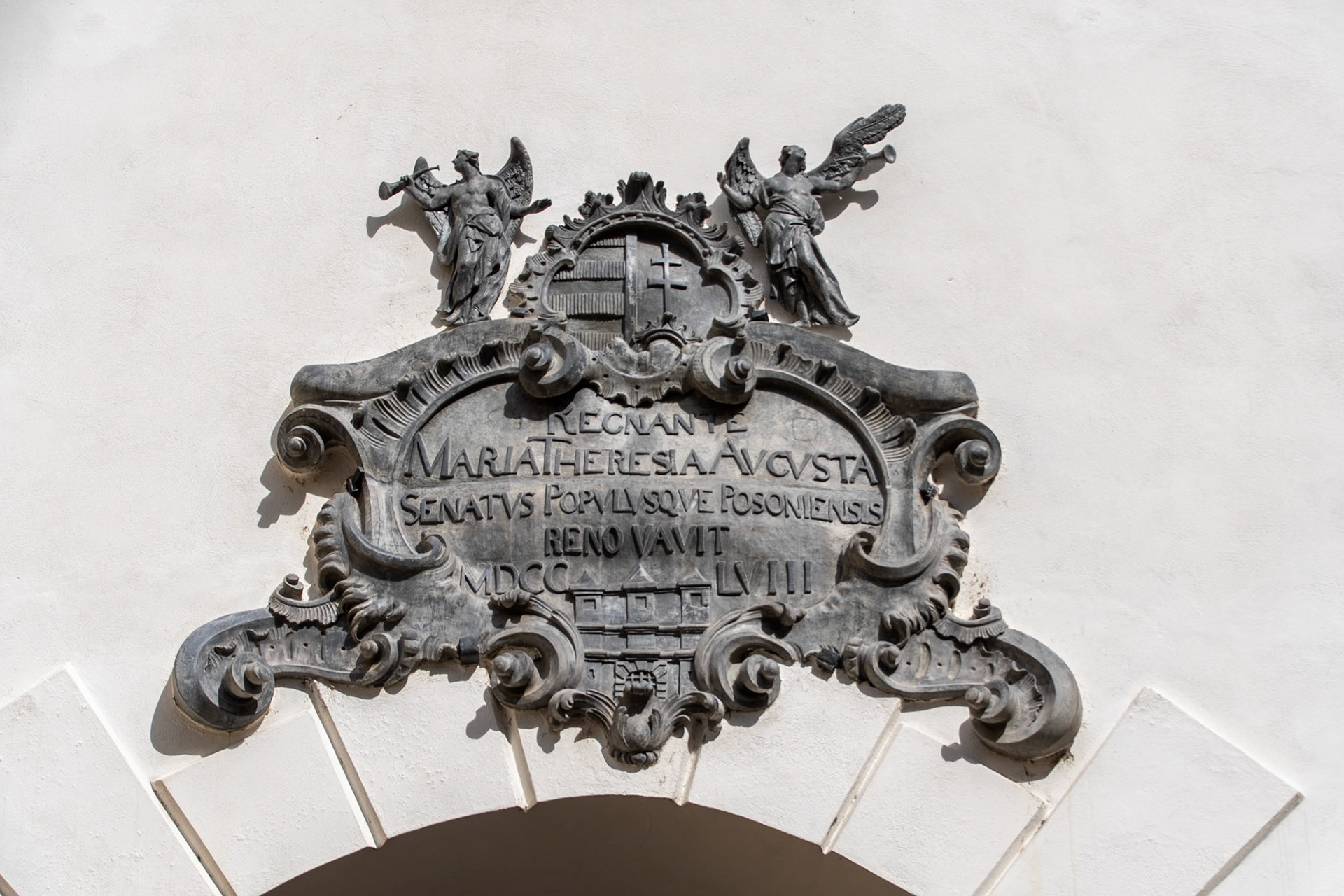 Maria Theresa Memorial Plaque - Bratislava, Slovakia