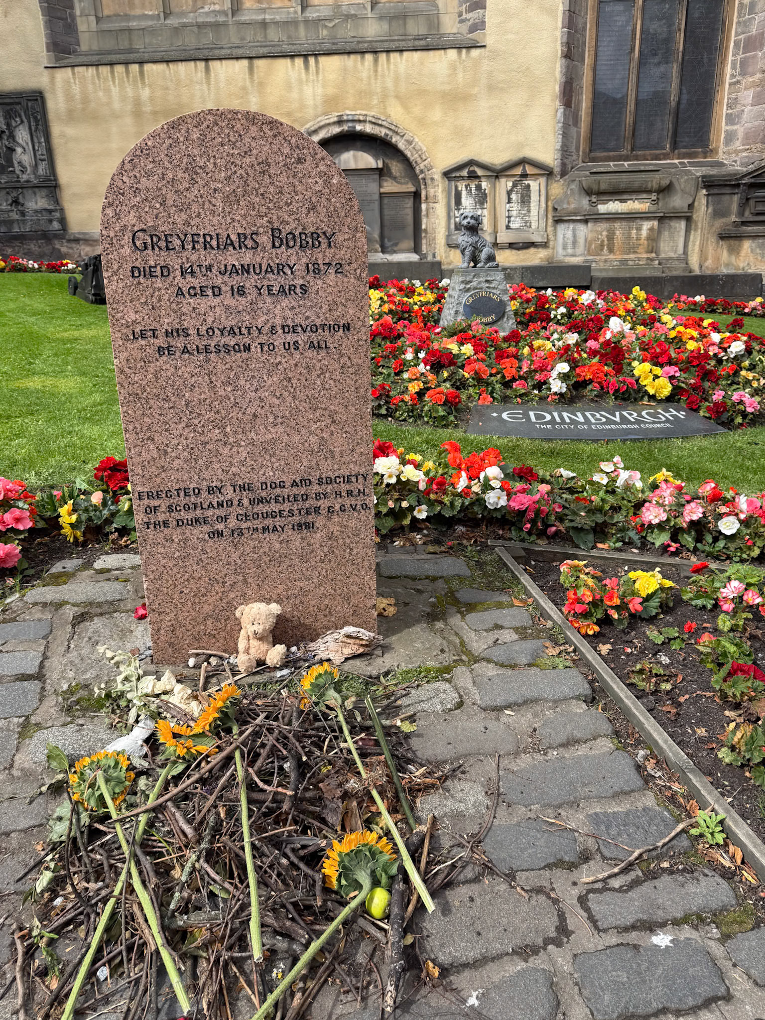 Greyfriars Kirkyard, Greyfriars Bobby.