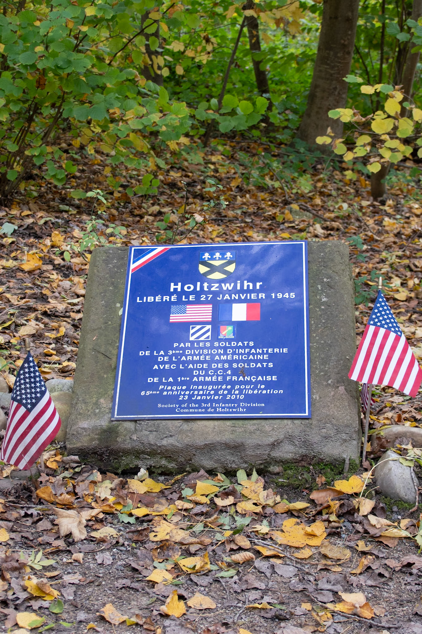 Sites and monuments recognizing the Colmar Pocket battles.