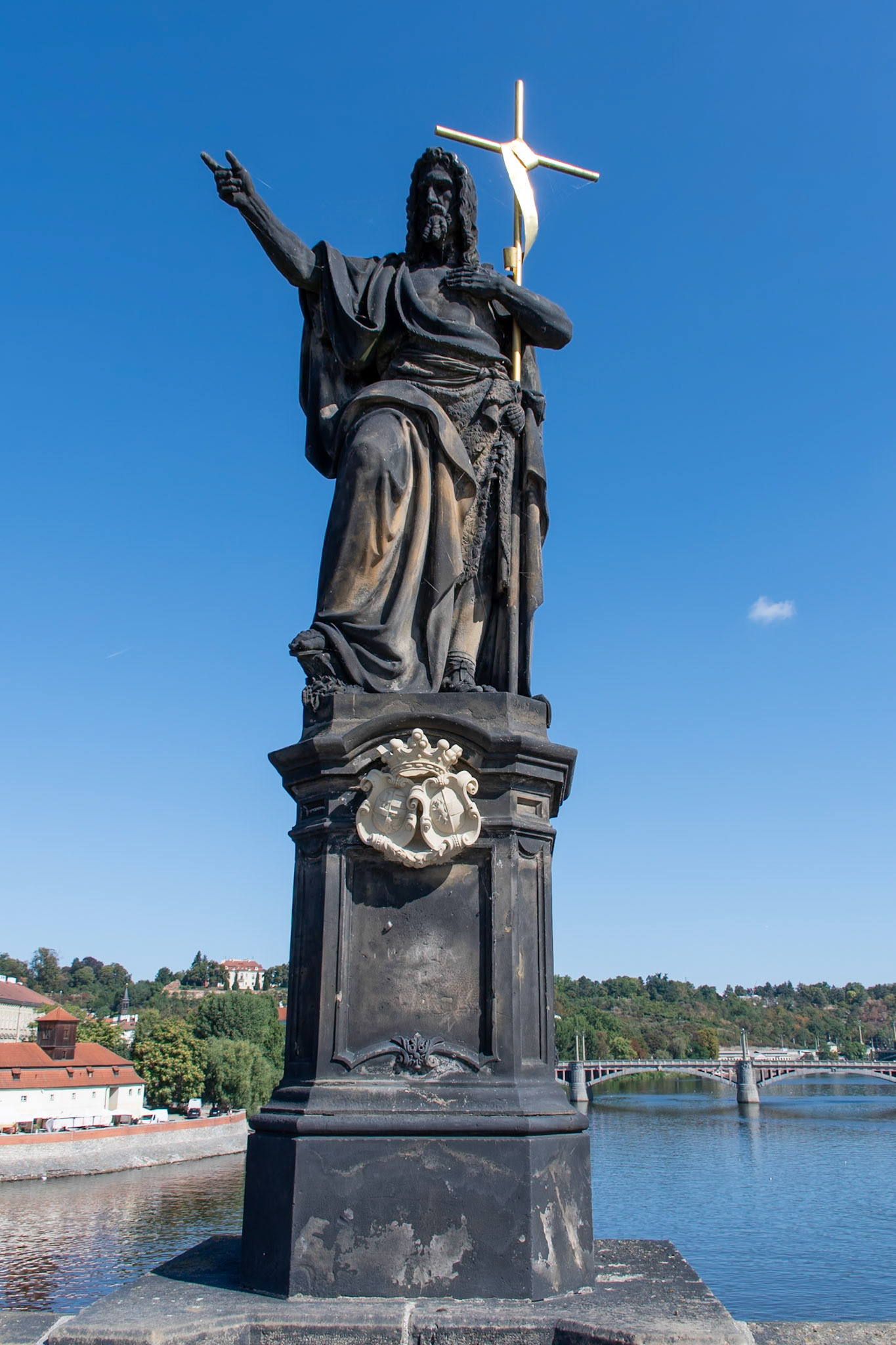 Statue of St. John the Baptist - Prague, Czech Republic