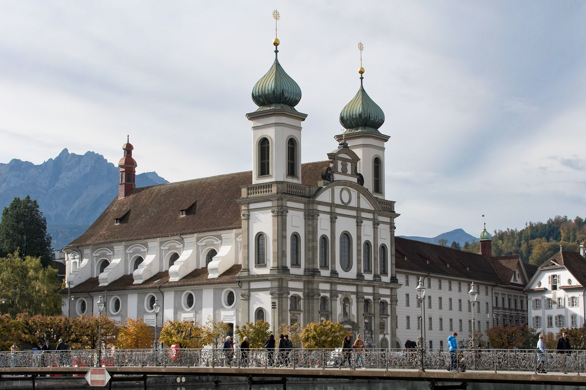 Walking around Luzerne.