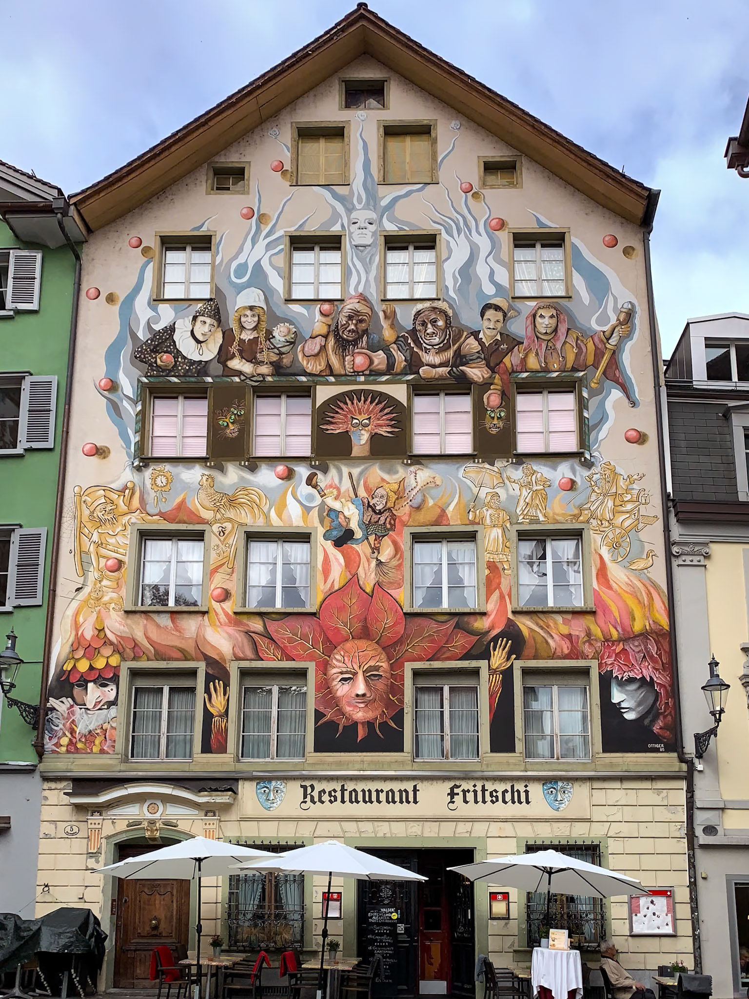 Sites around Luzerne.