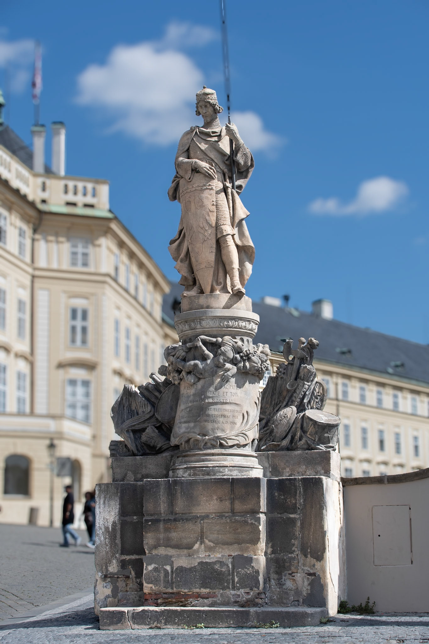 Statue of Saint Wenceslaus - Prague, Czech Republic