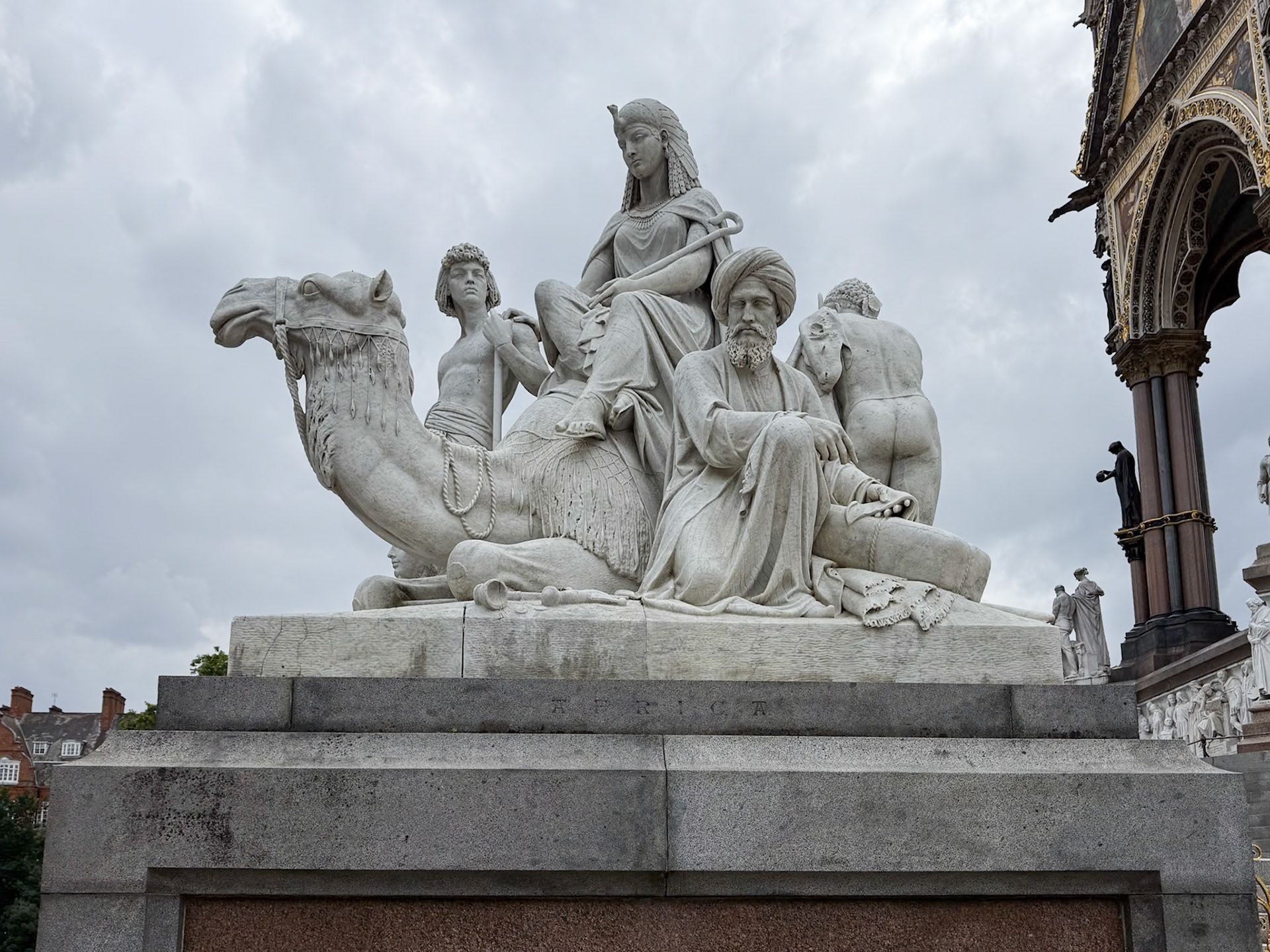 Albert Memorial, Kensington Gardens.
