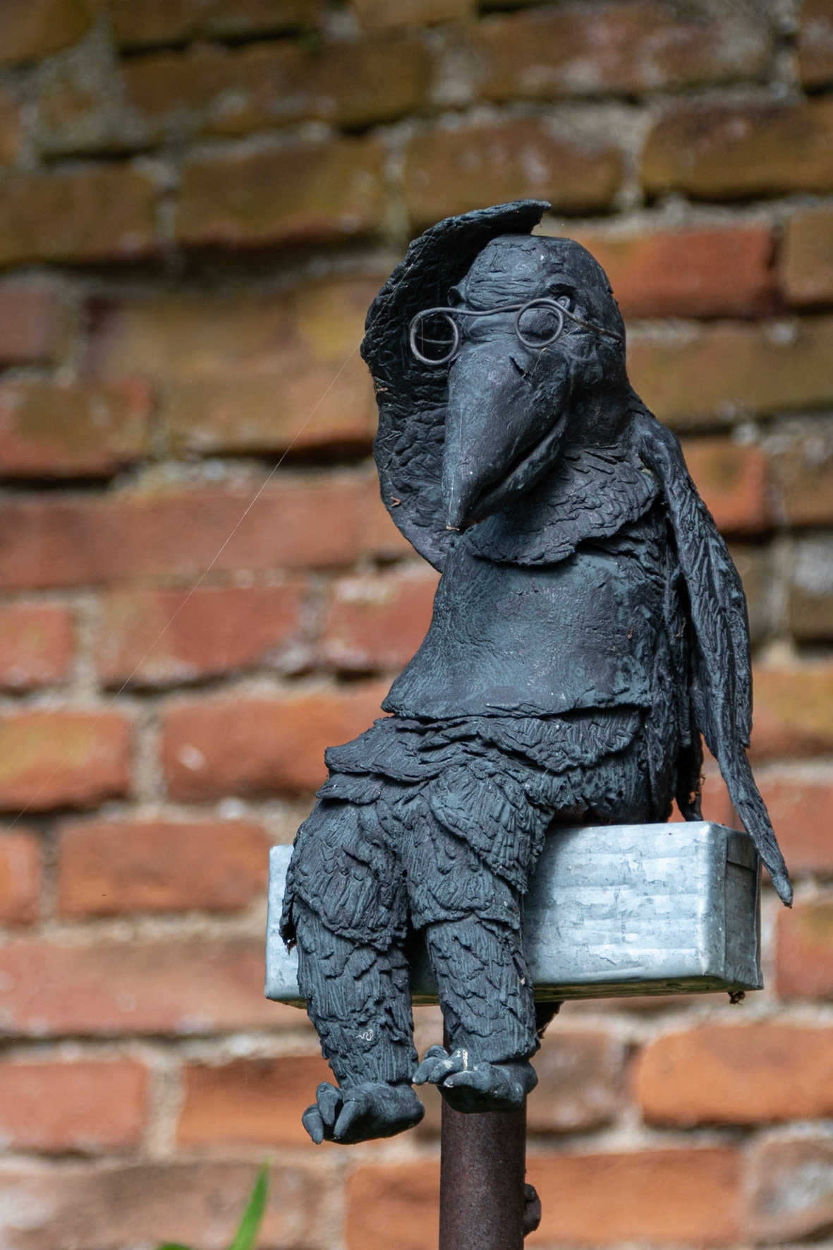 Raven Sculpture - Furth bei Göttweig, Lower Austria, Austria