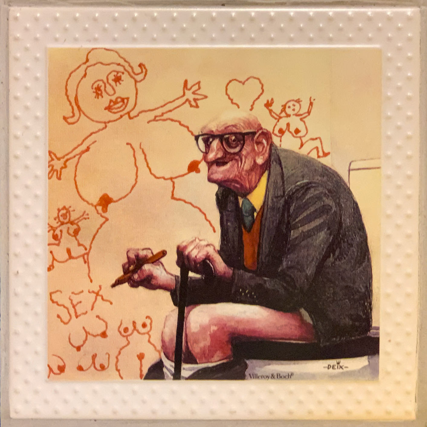 Bathroom Tiles in Rudesheim Restaurant