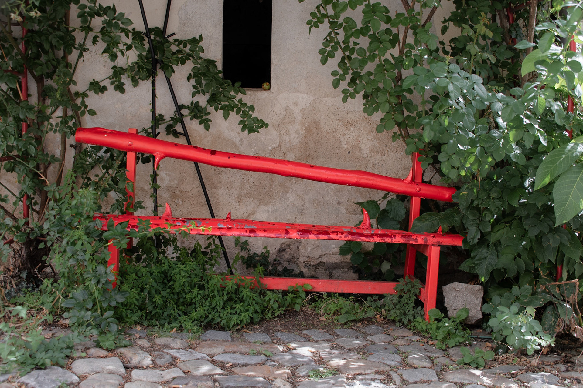 Artistic Bench - Cesky Krumlov, Czechia