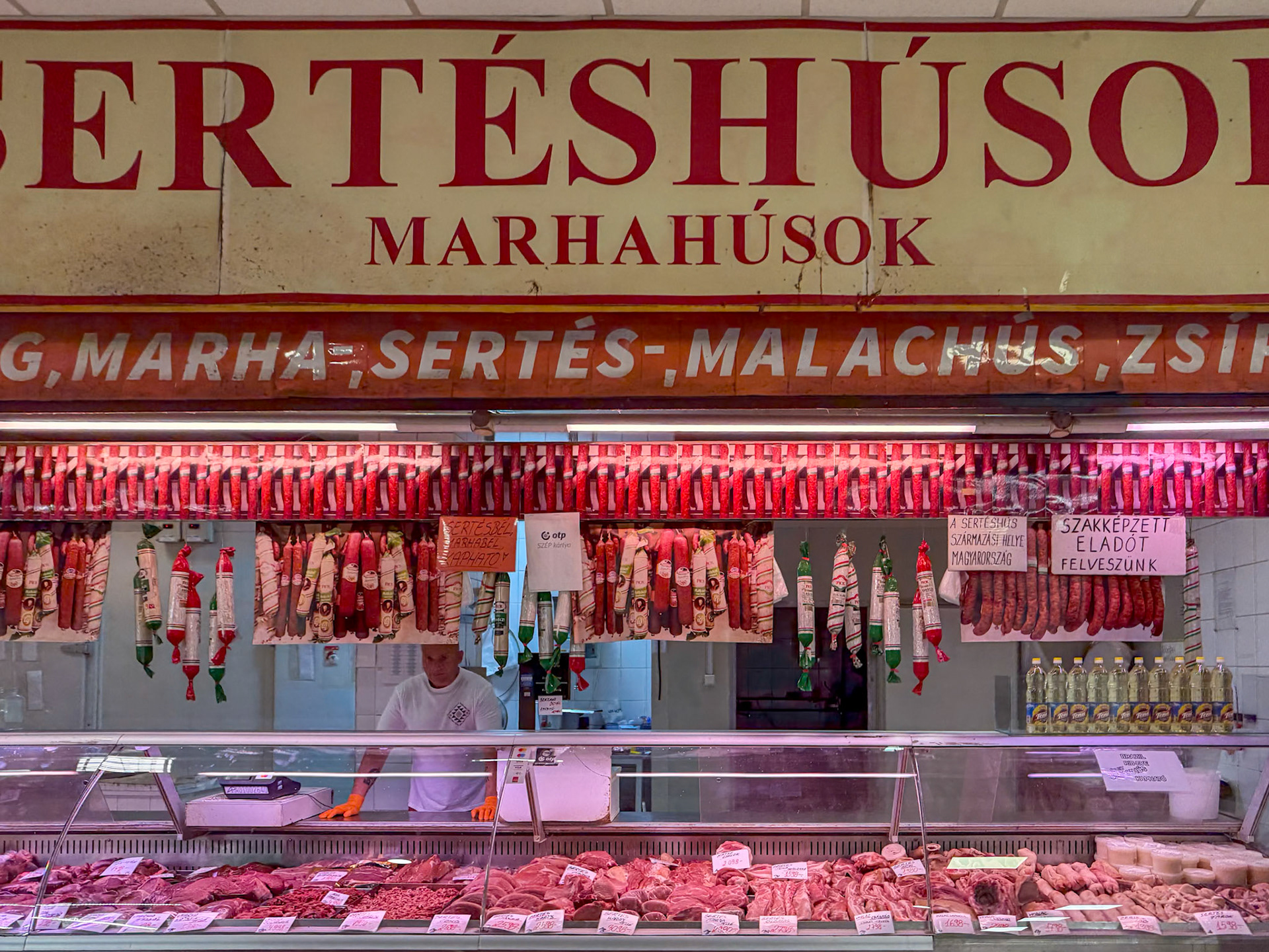 Butcher Stall - Budapest, Hungary